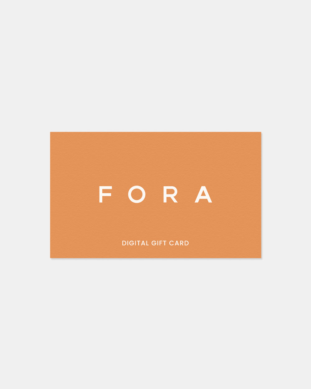 FORA digital gift card