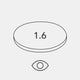 Standard Plus 1.6 (Great for all prescription under 4 dioptres)